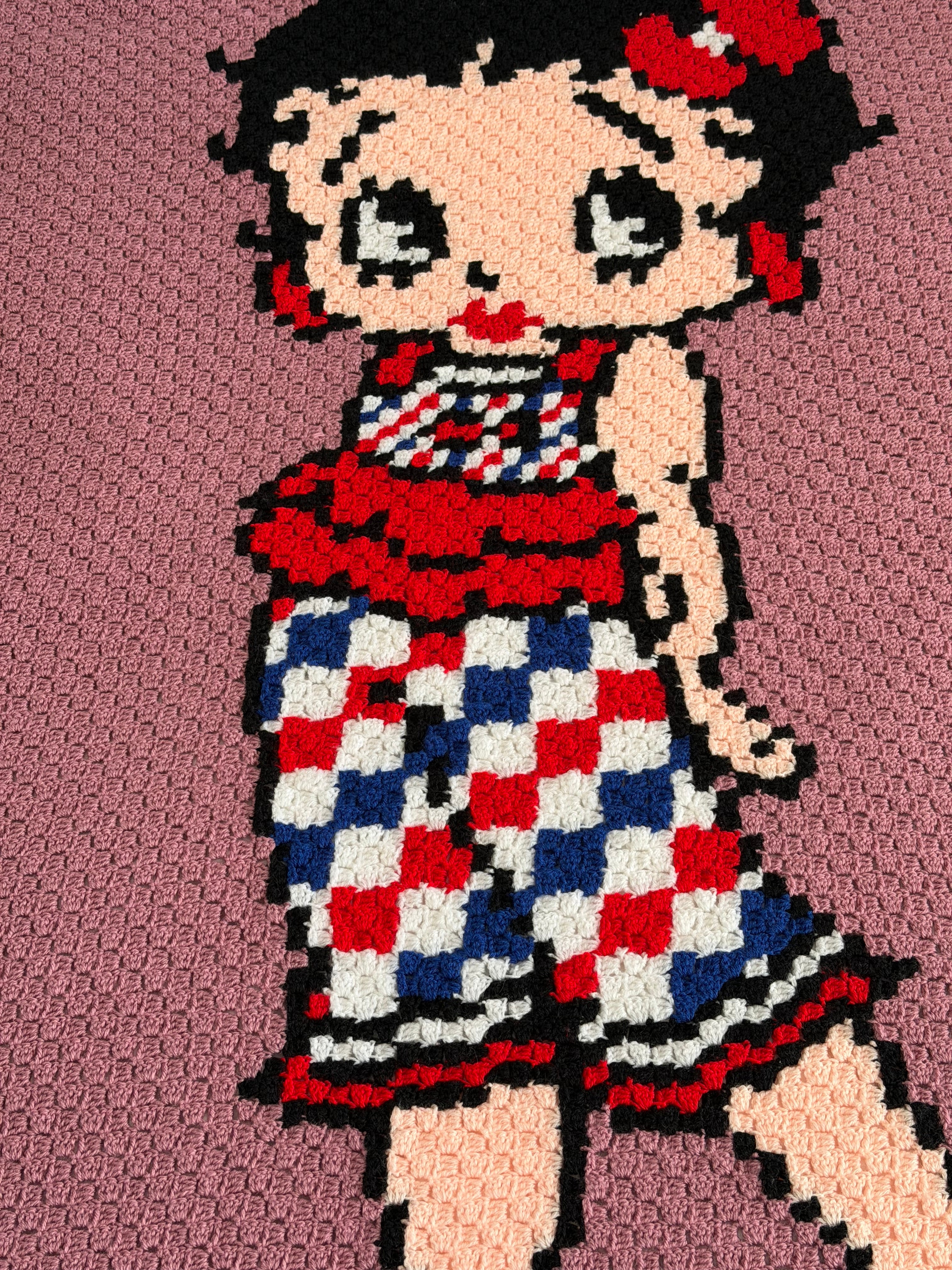 Betty Boop Girl Blanket